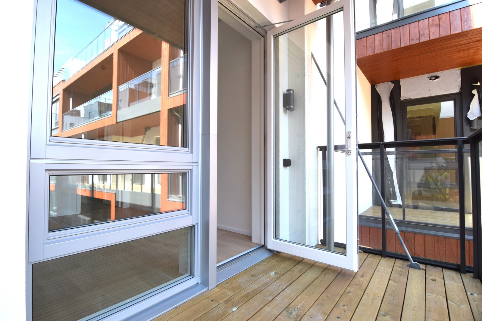 Balkong til soverommet. Galleribilde