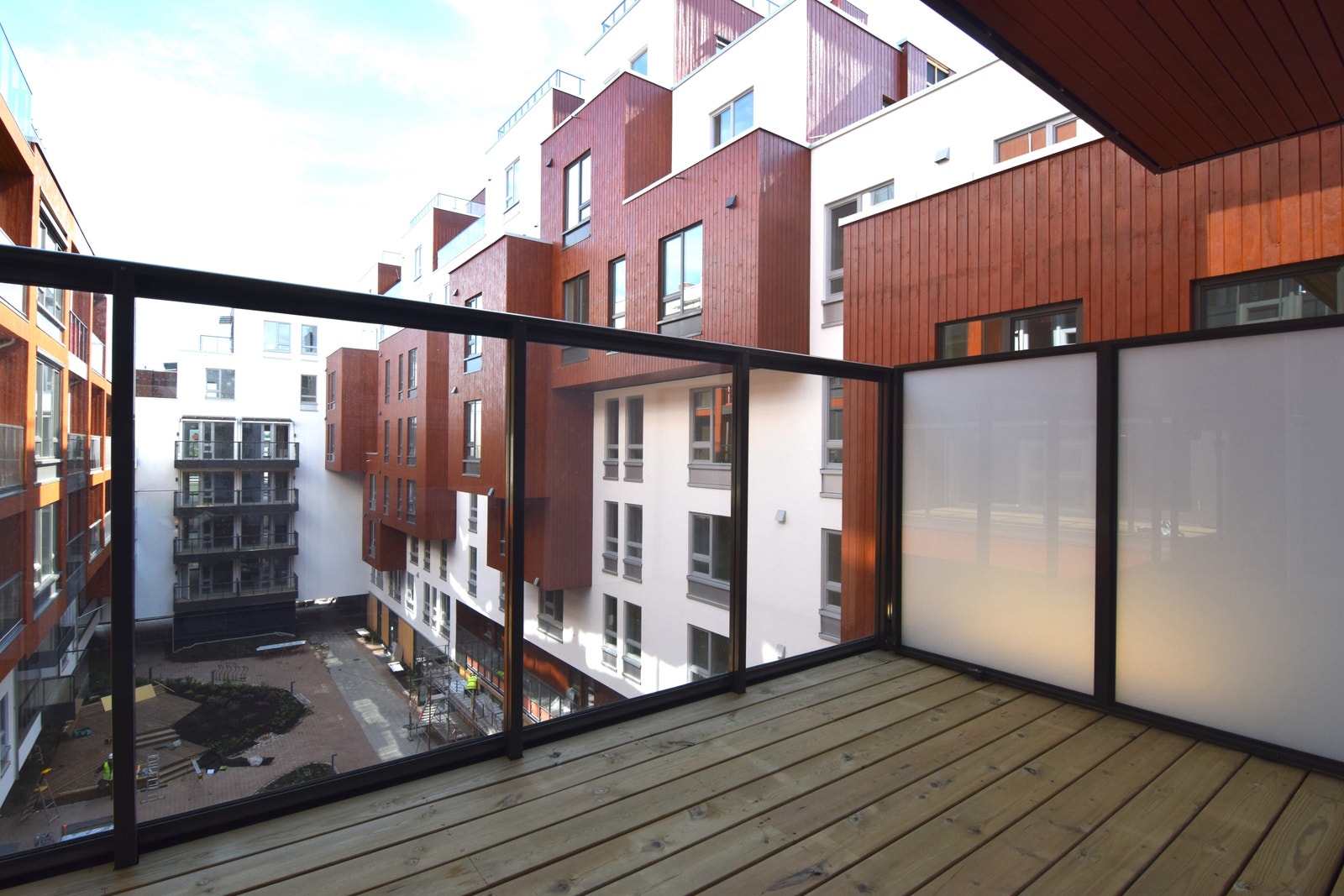 Balkong til soverommet. Galleribilde