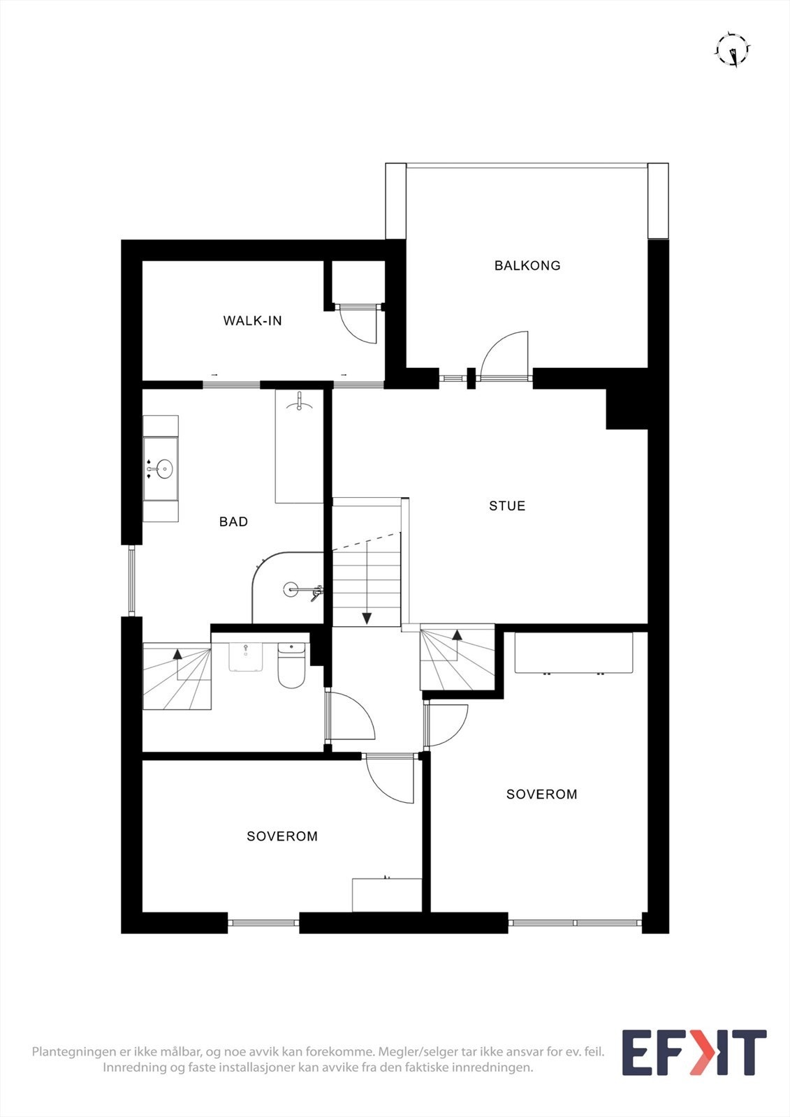 Plantegning 3 etasje. Galleribilde