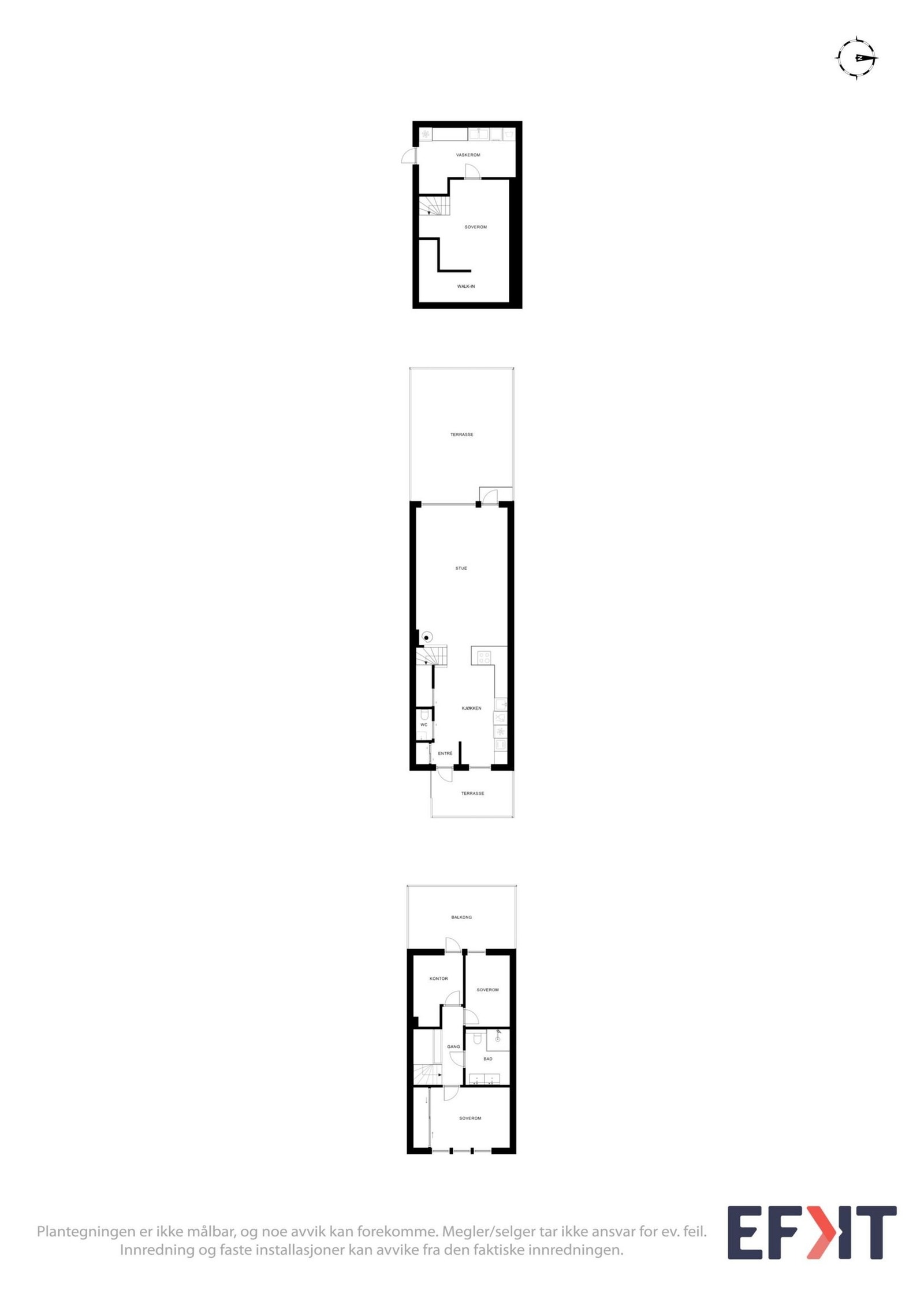 Plantegning oversikt Galleribilde