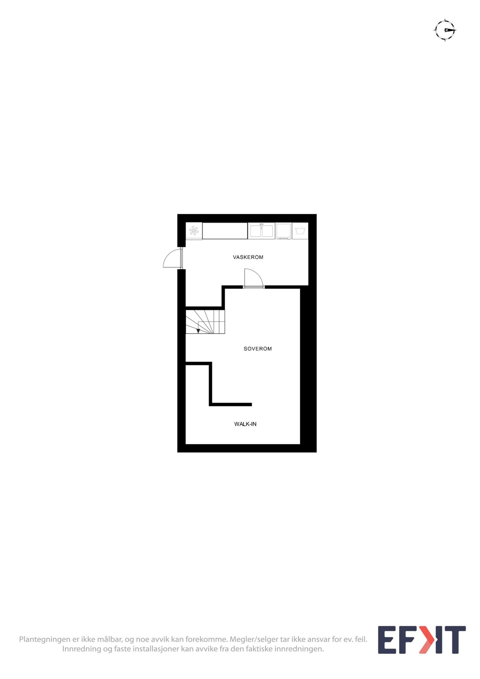 Plantegning underetasje Galleribilde