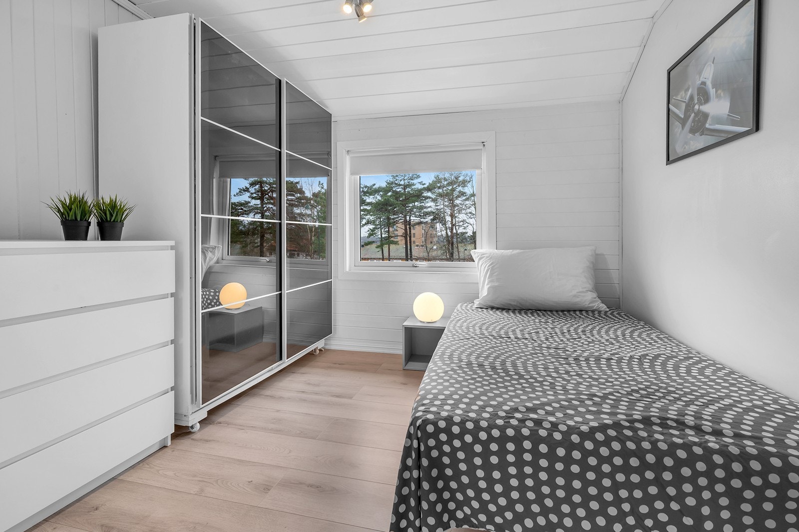 Soverom av god størrelse Galleribilde