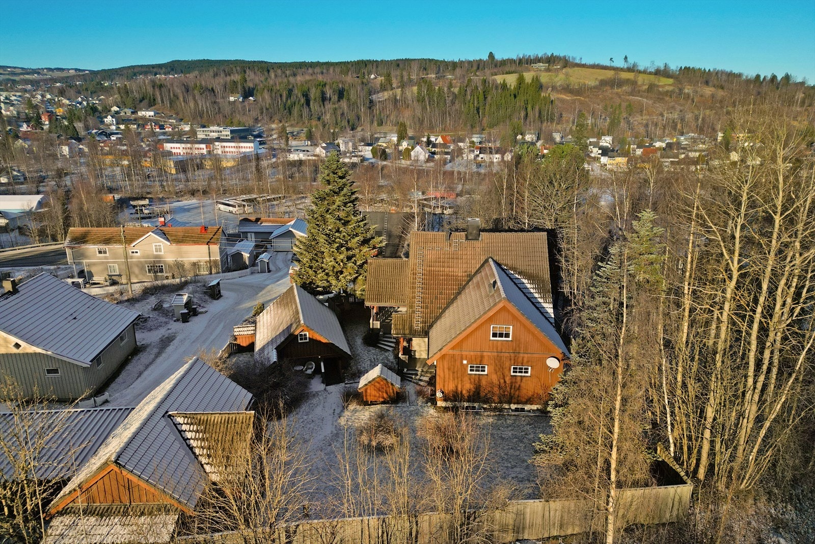 Sentral beliggenhet i Hunndalen. Galleribilde