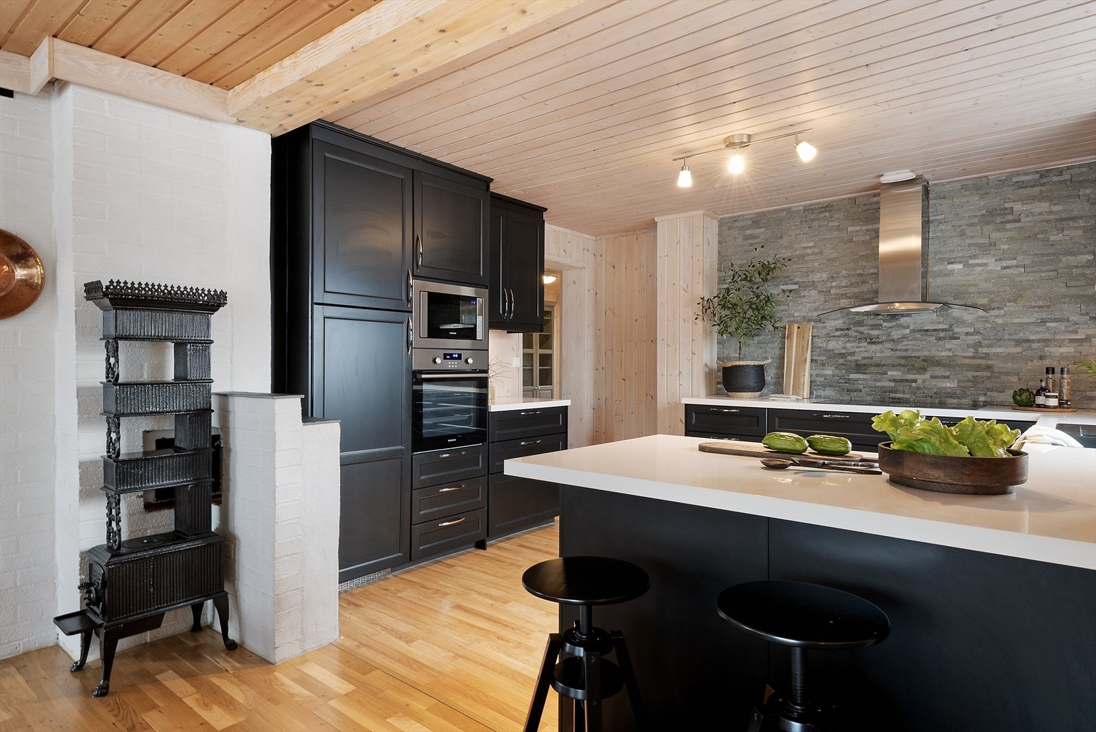 Et flott sted å tilberede dagens måltider. Galleribilde