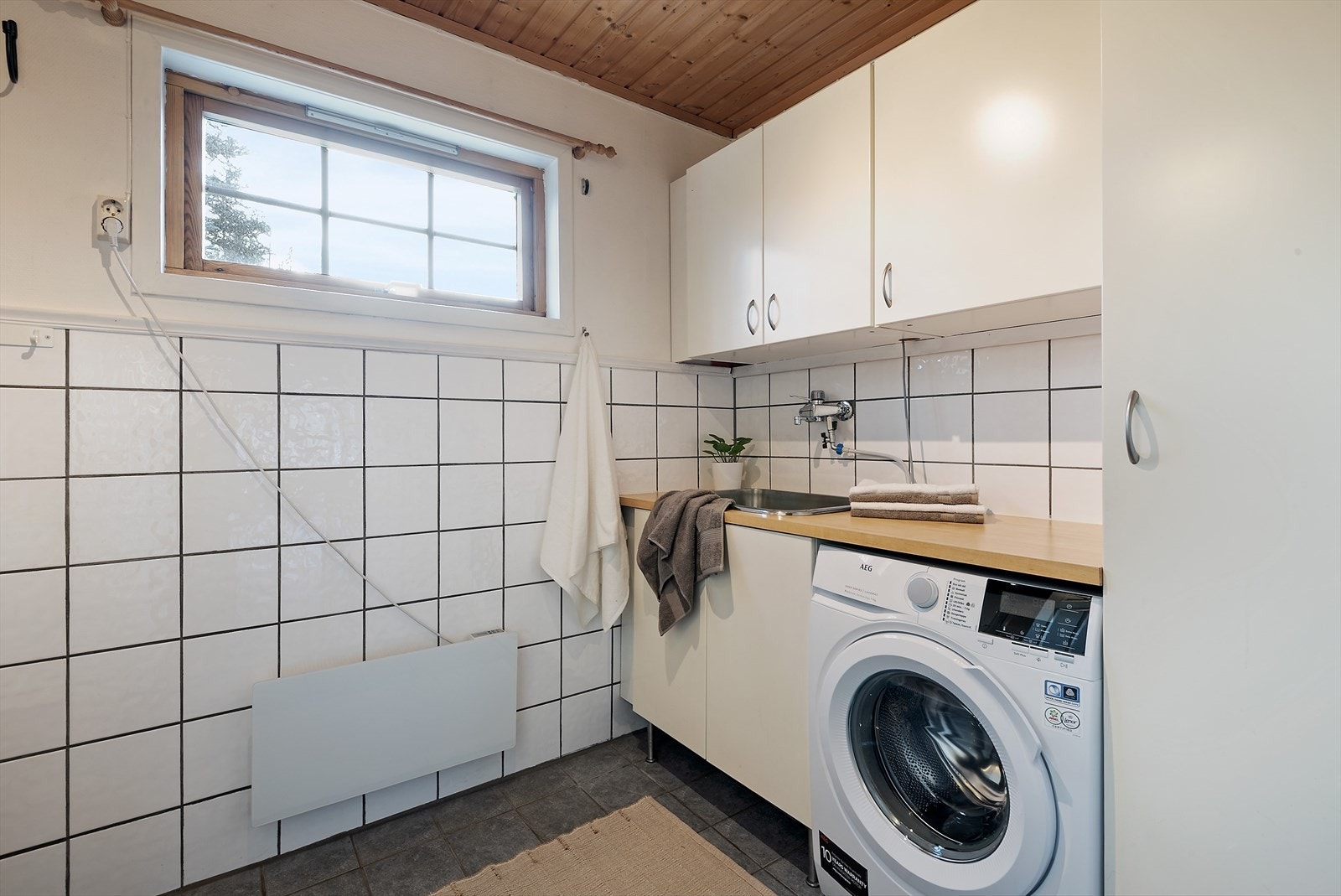 Praktisk med egen vaskerom. Galleribilde
