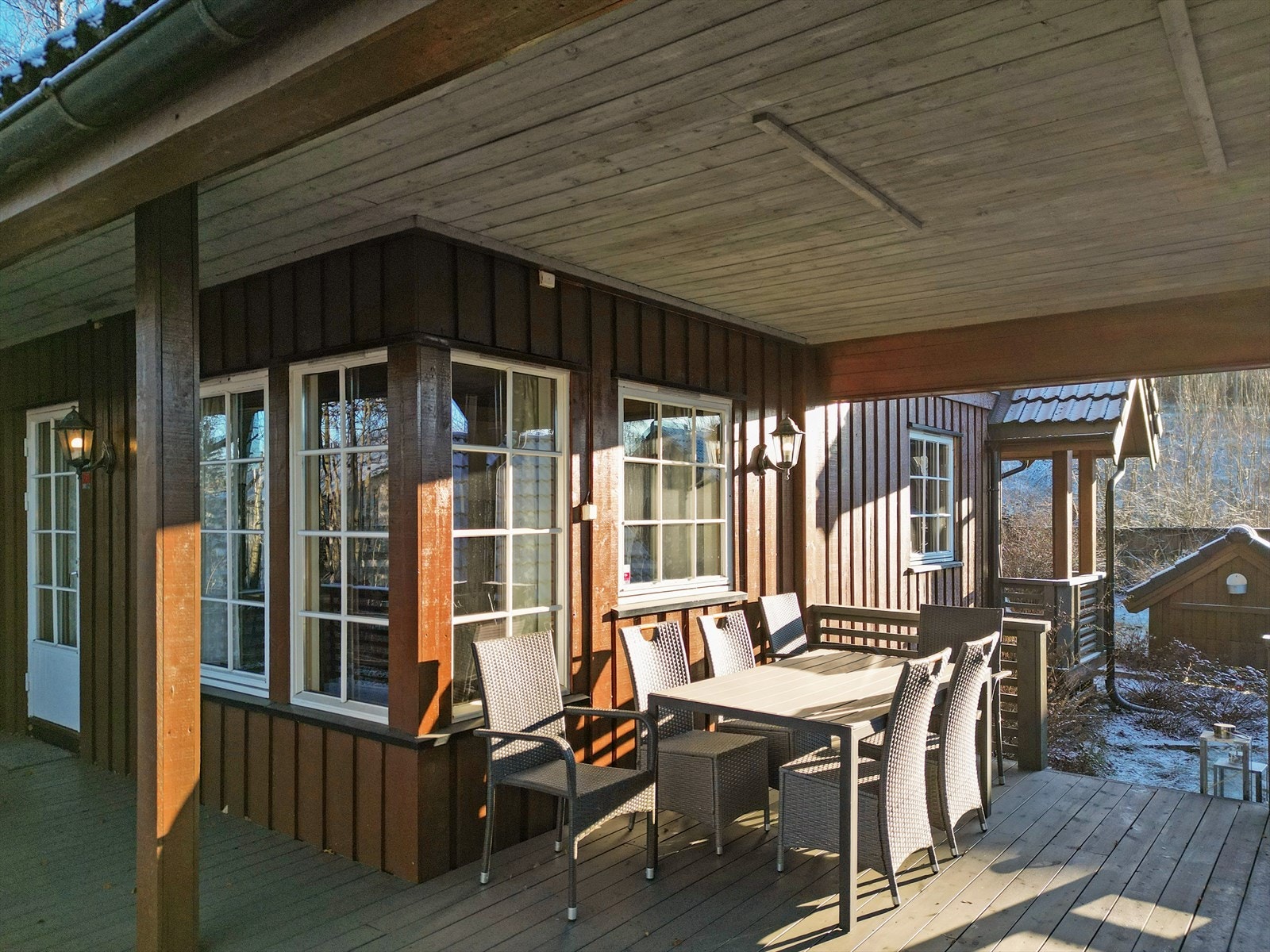 God plass til utemøblement. Galleribilde