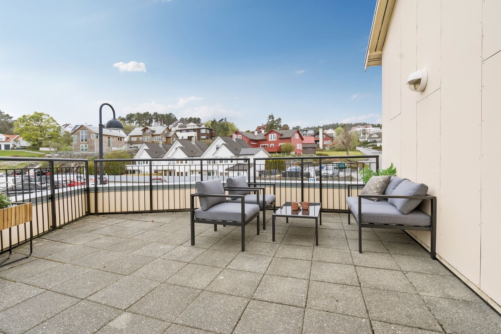 Felles takterrasse for sameiet Galleribilde