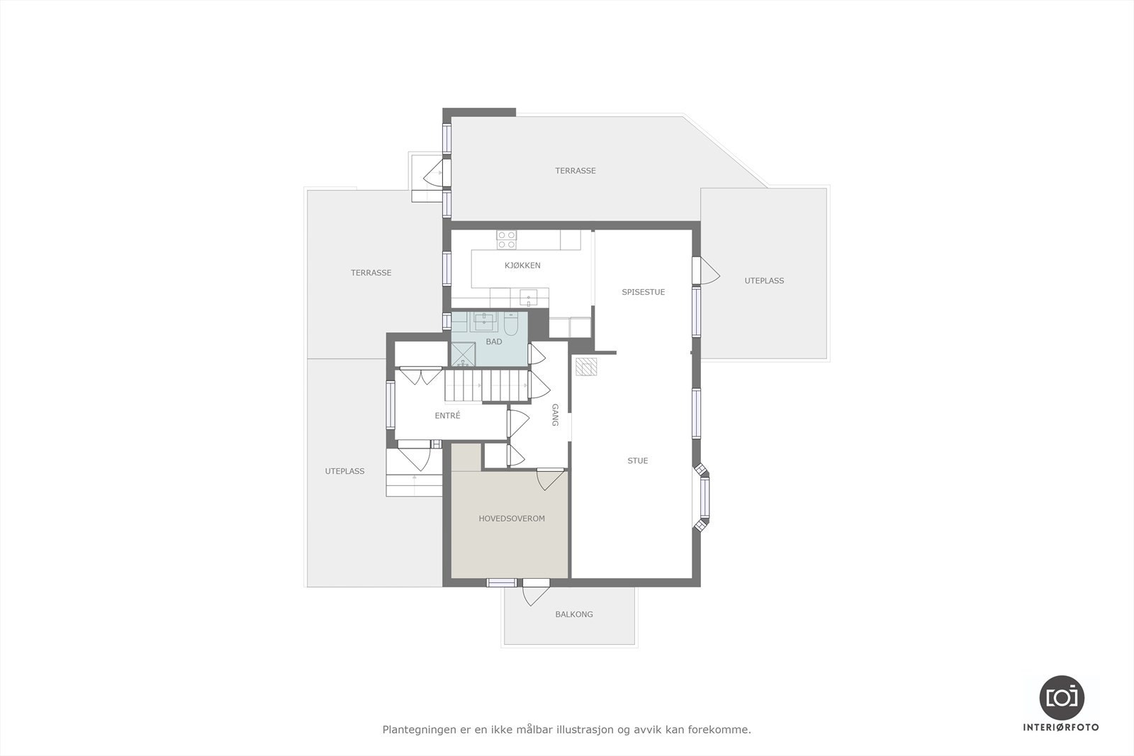 Hovedetasje Galleribilde
