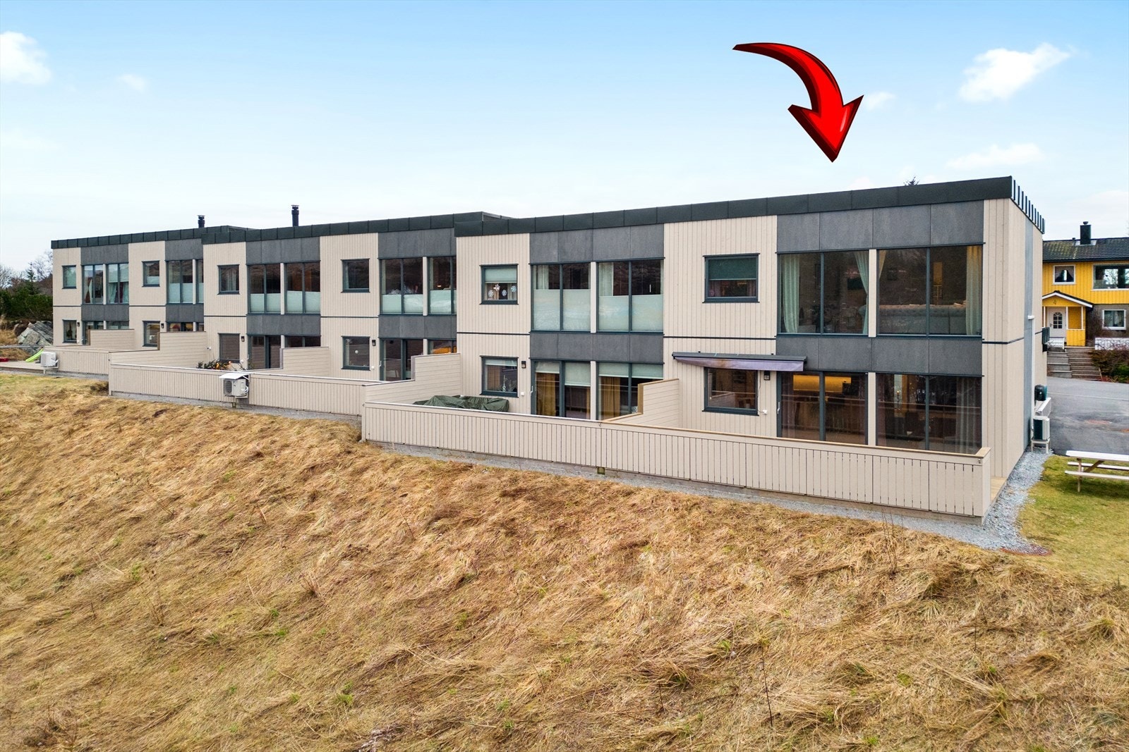 Endeleilighet som ligger på sørenden Galleribilde