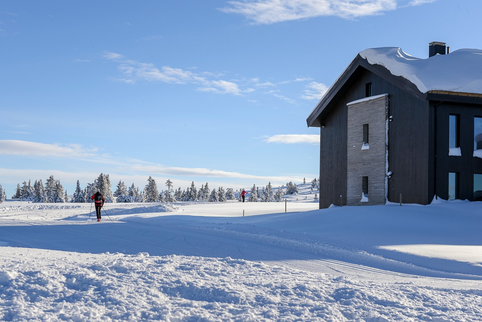 Her kan du tilbringe dagene i bakken eller på langrennsski, og avslutte med en varm kopp kakao foran peisen i din egen leilighet. Galleribilde