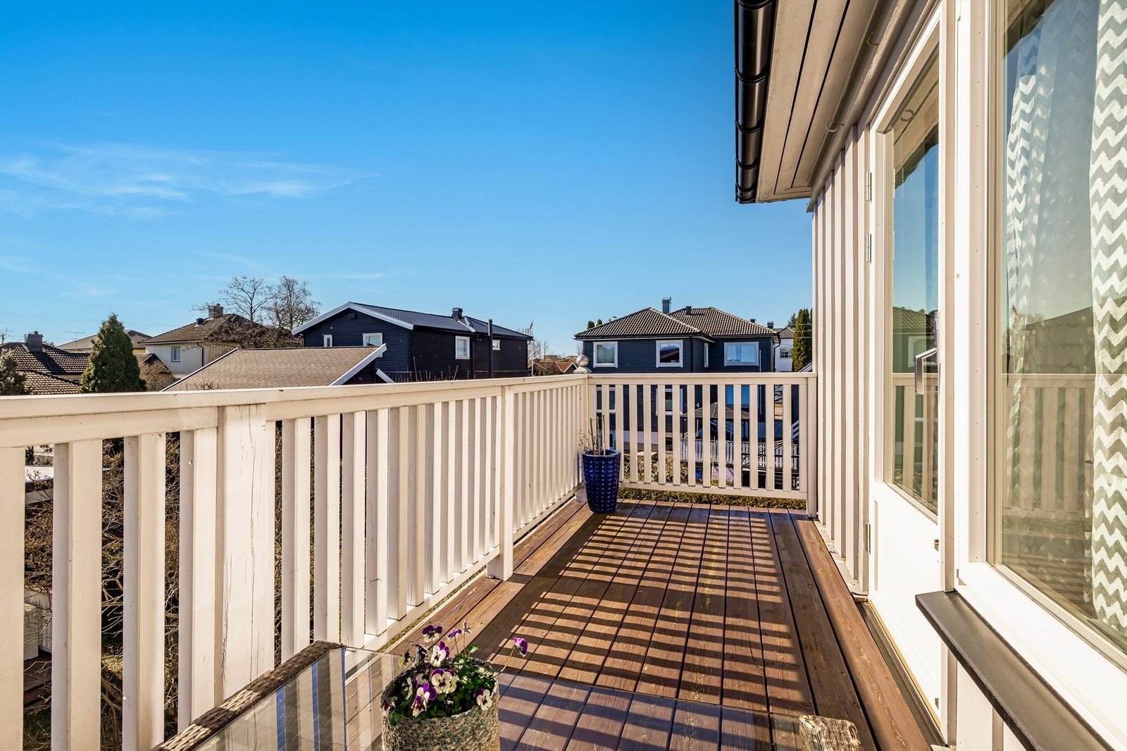 Balkong 2.etg med utgang fra soverom Galleribilde