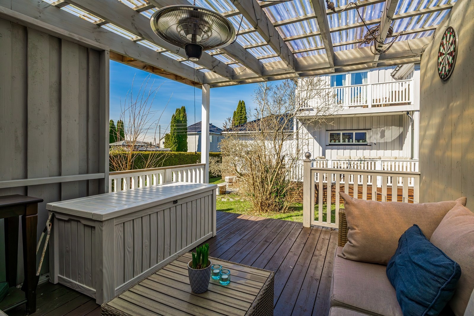 Utestue med takoverbygg, perfekt for Norsk sommer! Galleribilde