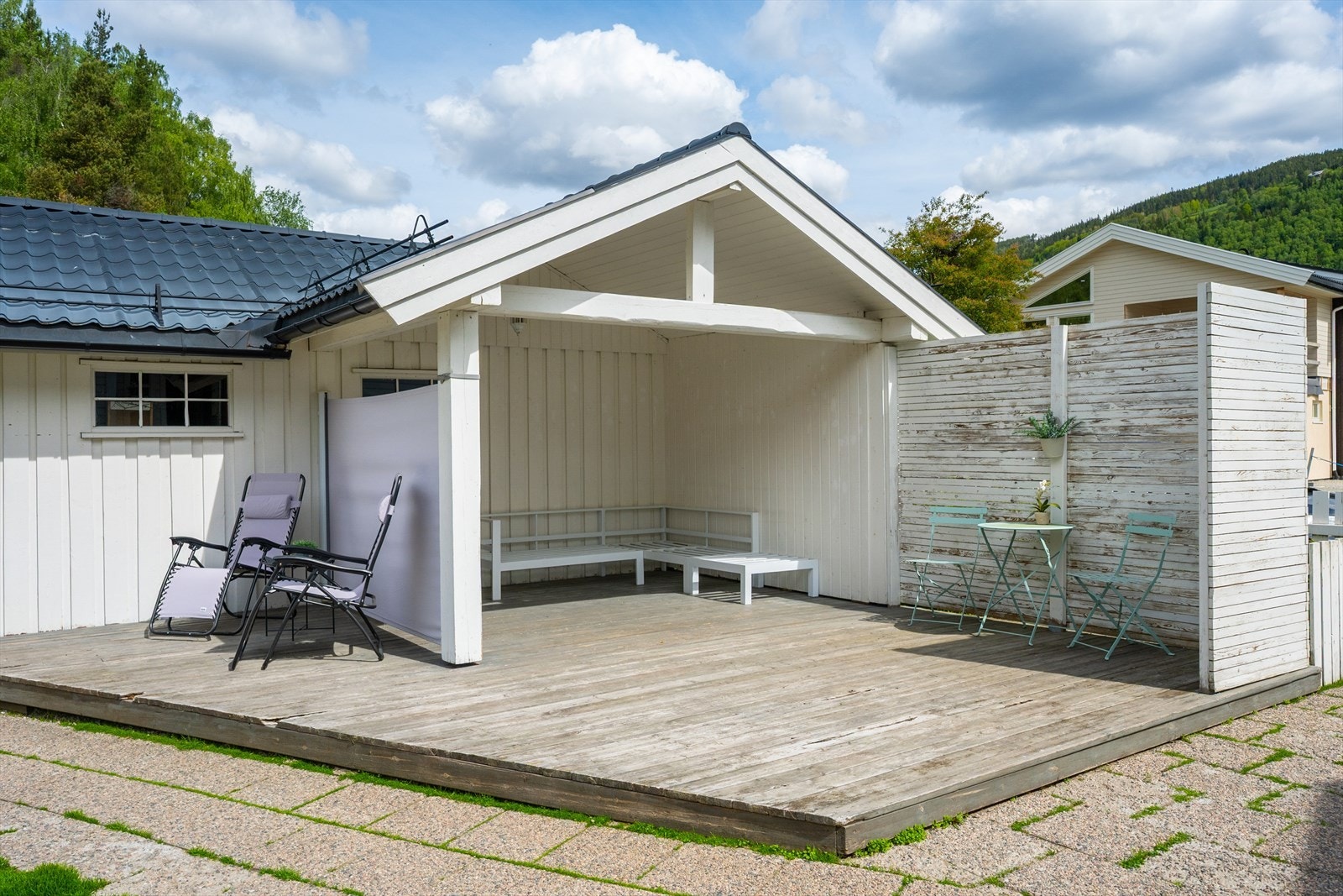 Med tak over uteplassene forlenges utesesongen. Galleribilde