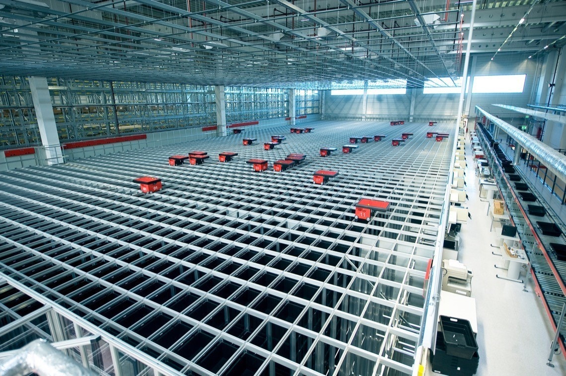 Løsninger i hht leietakers behov/ Automatiske lagersystemer mm. Galleribilde