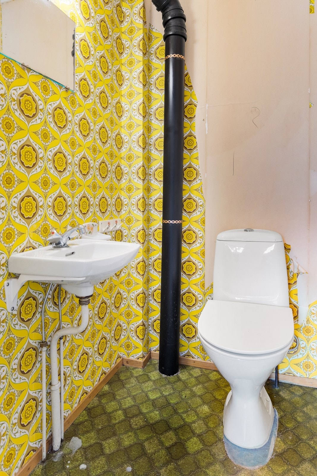 Boligen har også et separat toalettrom med eldre standard. Galleribilde