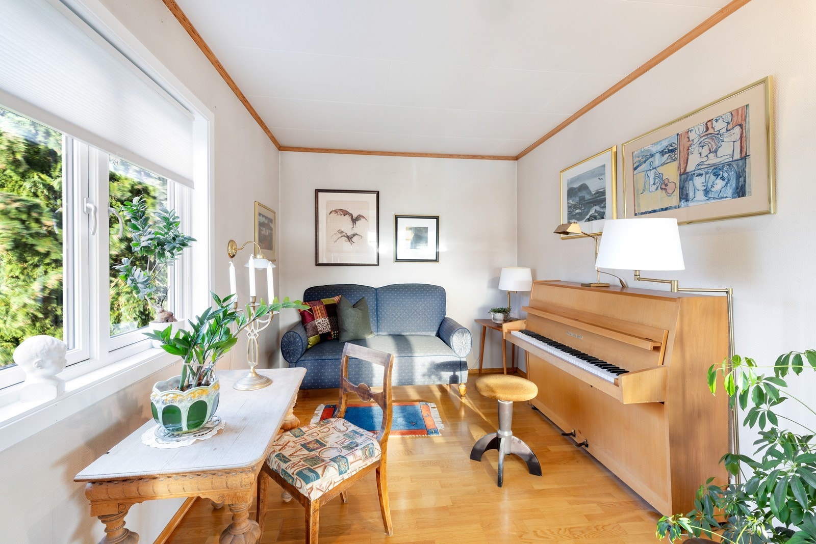 Del av stue Galleribilde