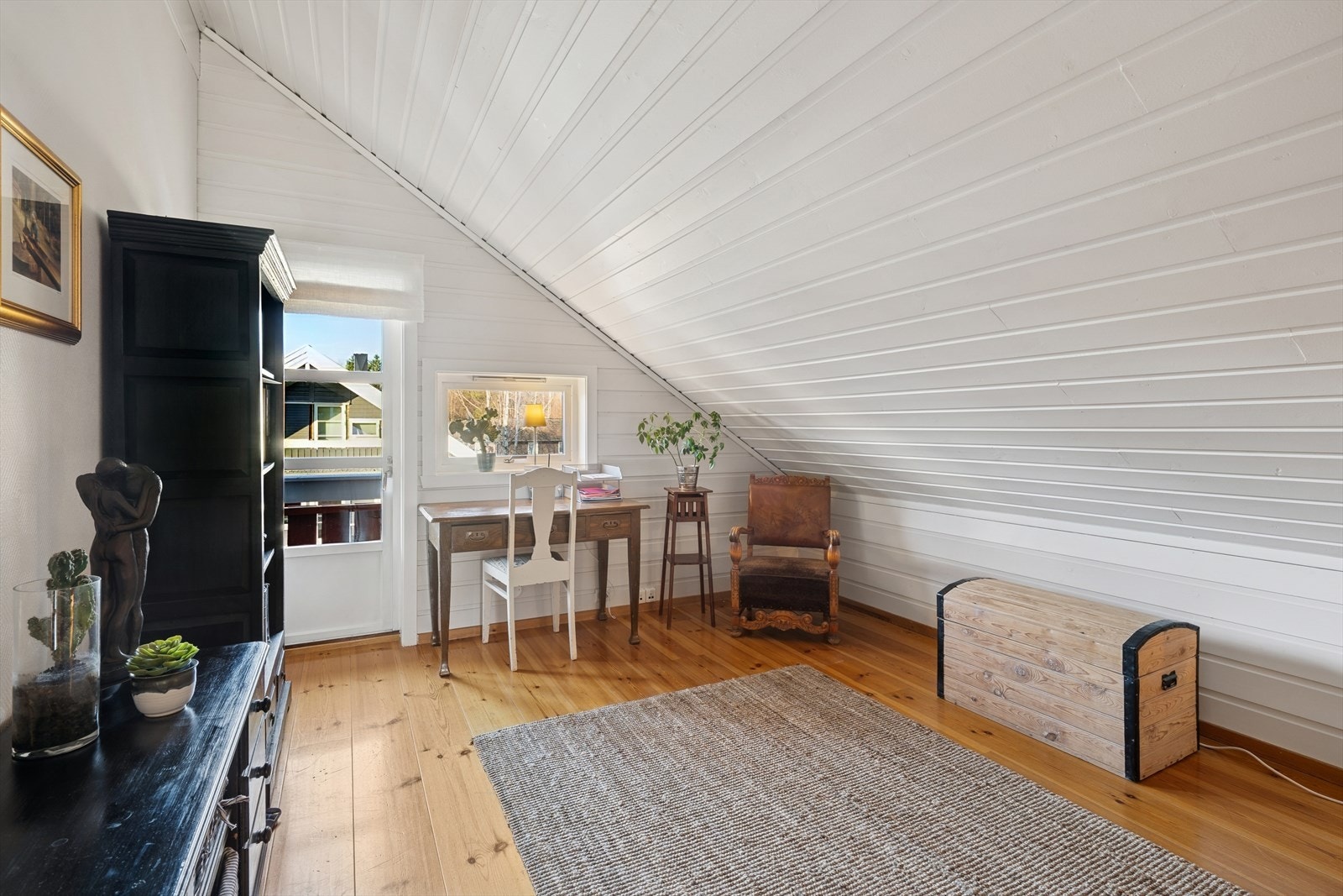 Loftsstue/soverom Galleribilde