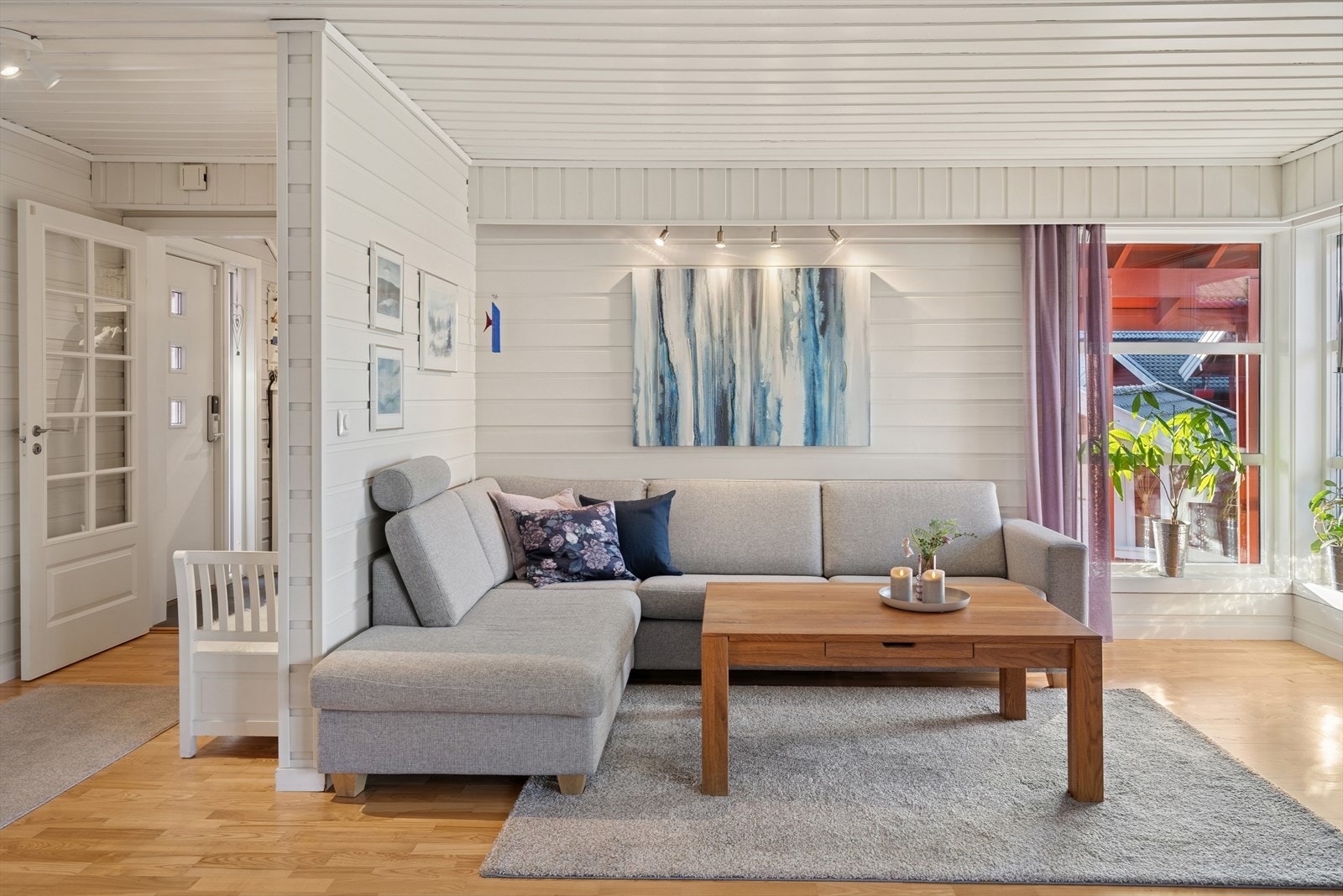 Stuen har gode lysforhold Galleribilde