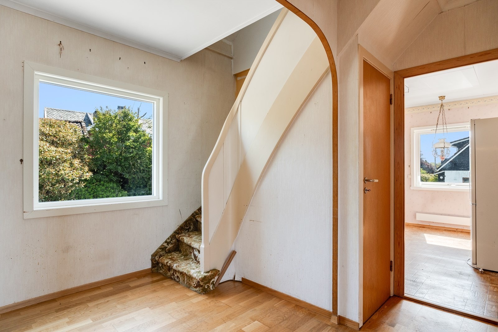 Trapp opp til andre etasje. Galleribilde