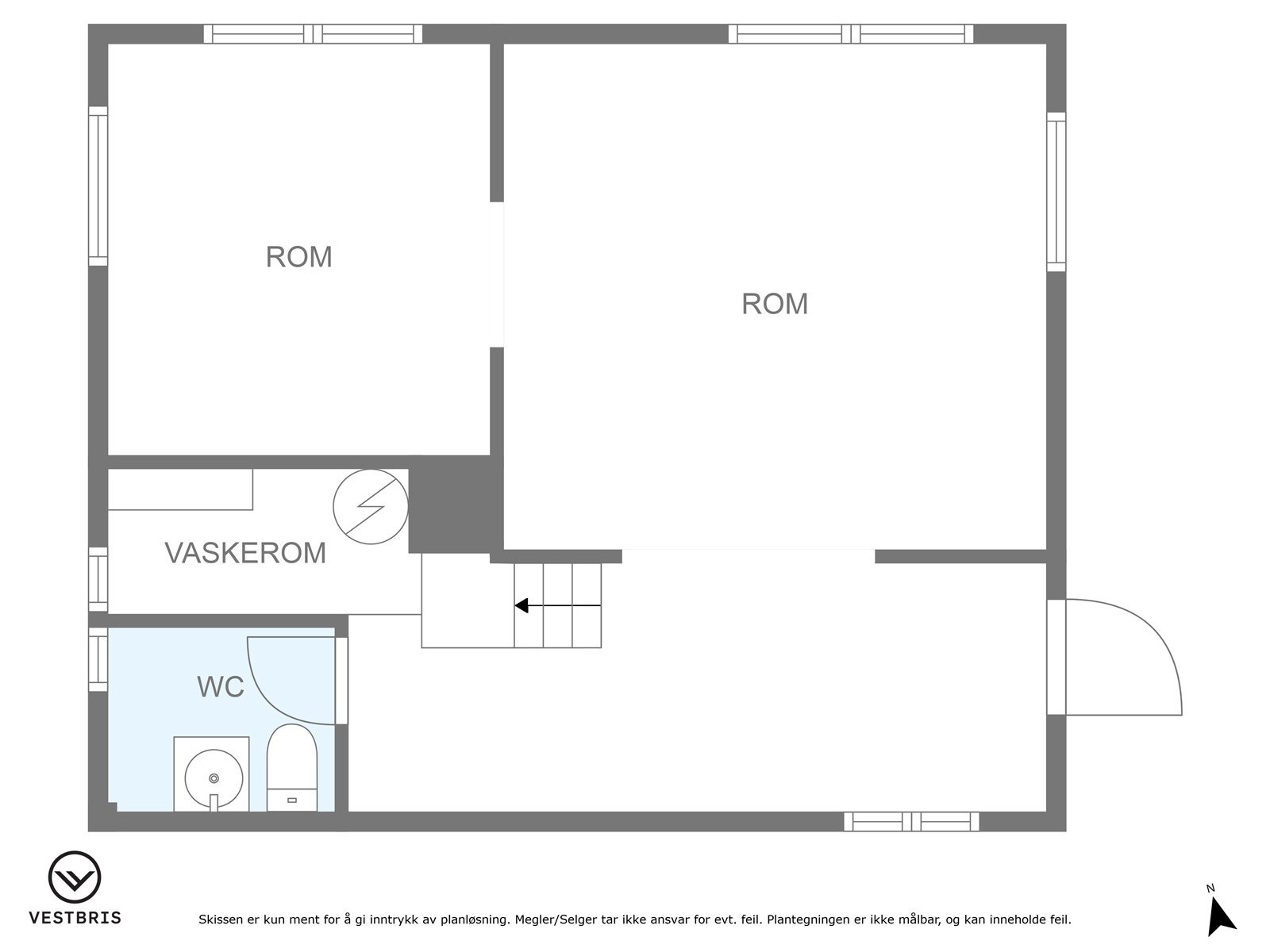 Plantegning kjeller Galleribilde