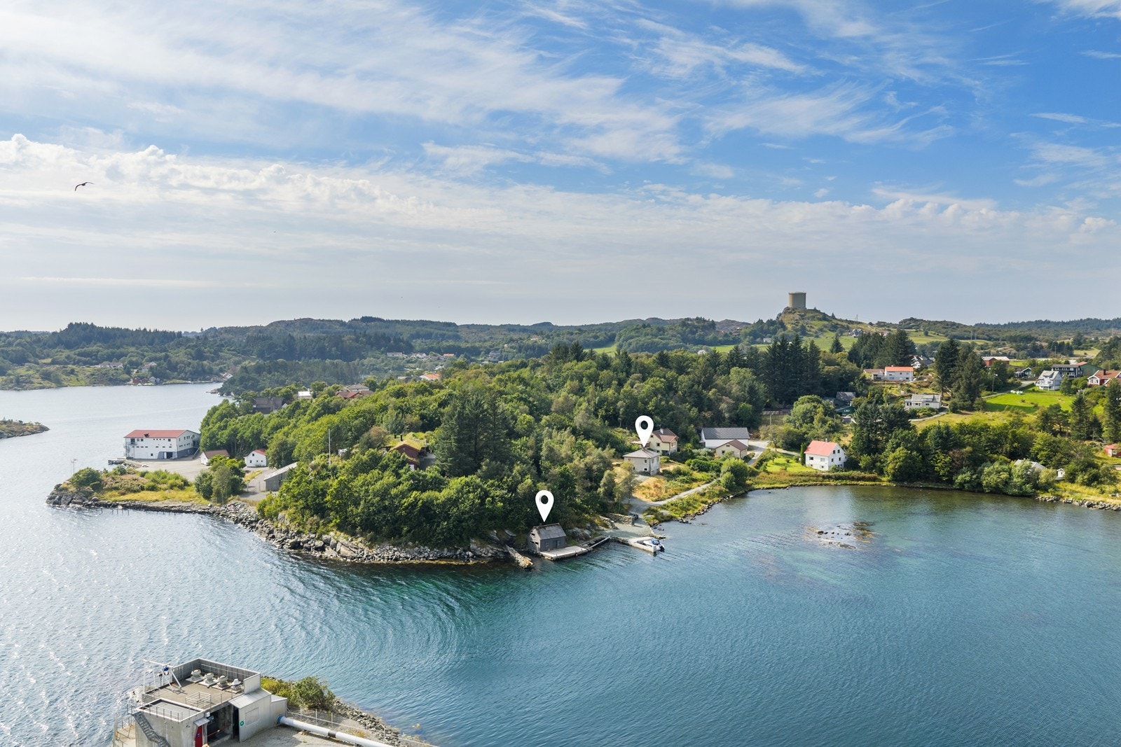 Det er gode turmuligheter i nærområdet, med tilgang til både sjø og natur. Galleribilde