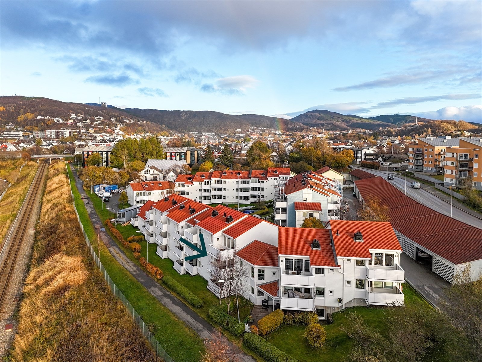 Fin beliggenhet i bygget. Galleribilde