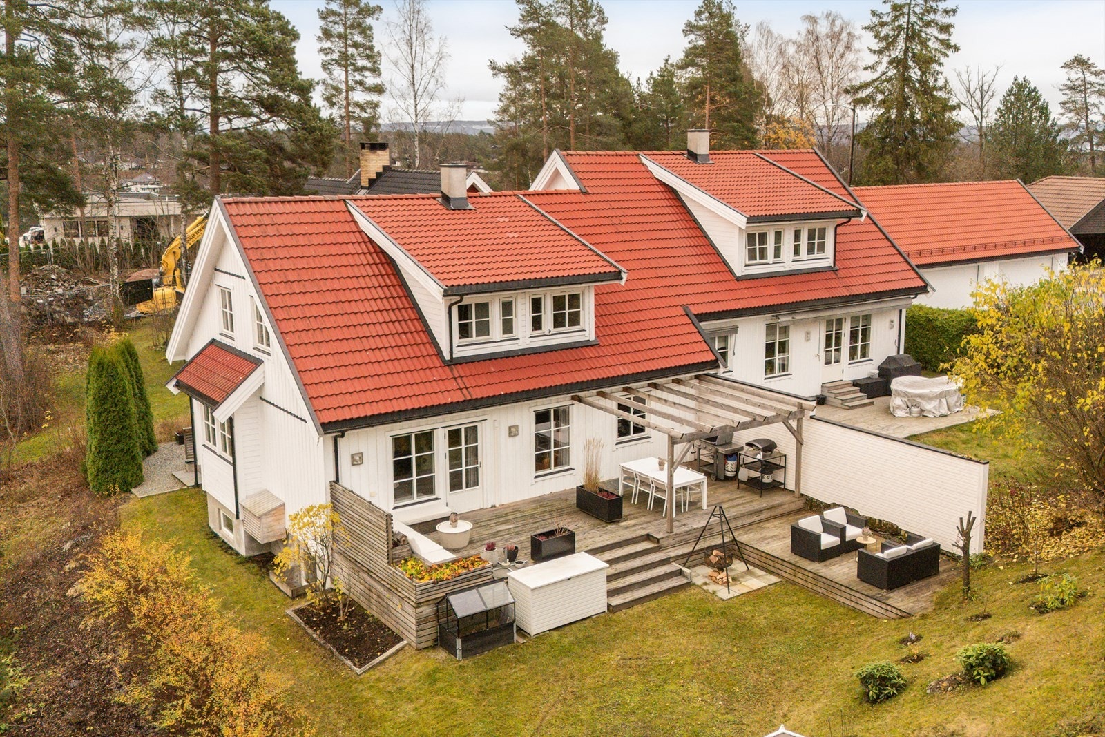 Velkommen til Nes Terrasse 5B, presentert av Alexander Fossum i Nordvik Asker. Galleribilde