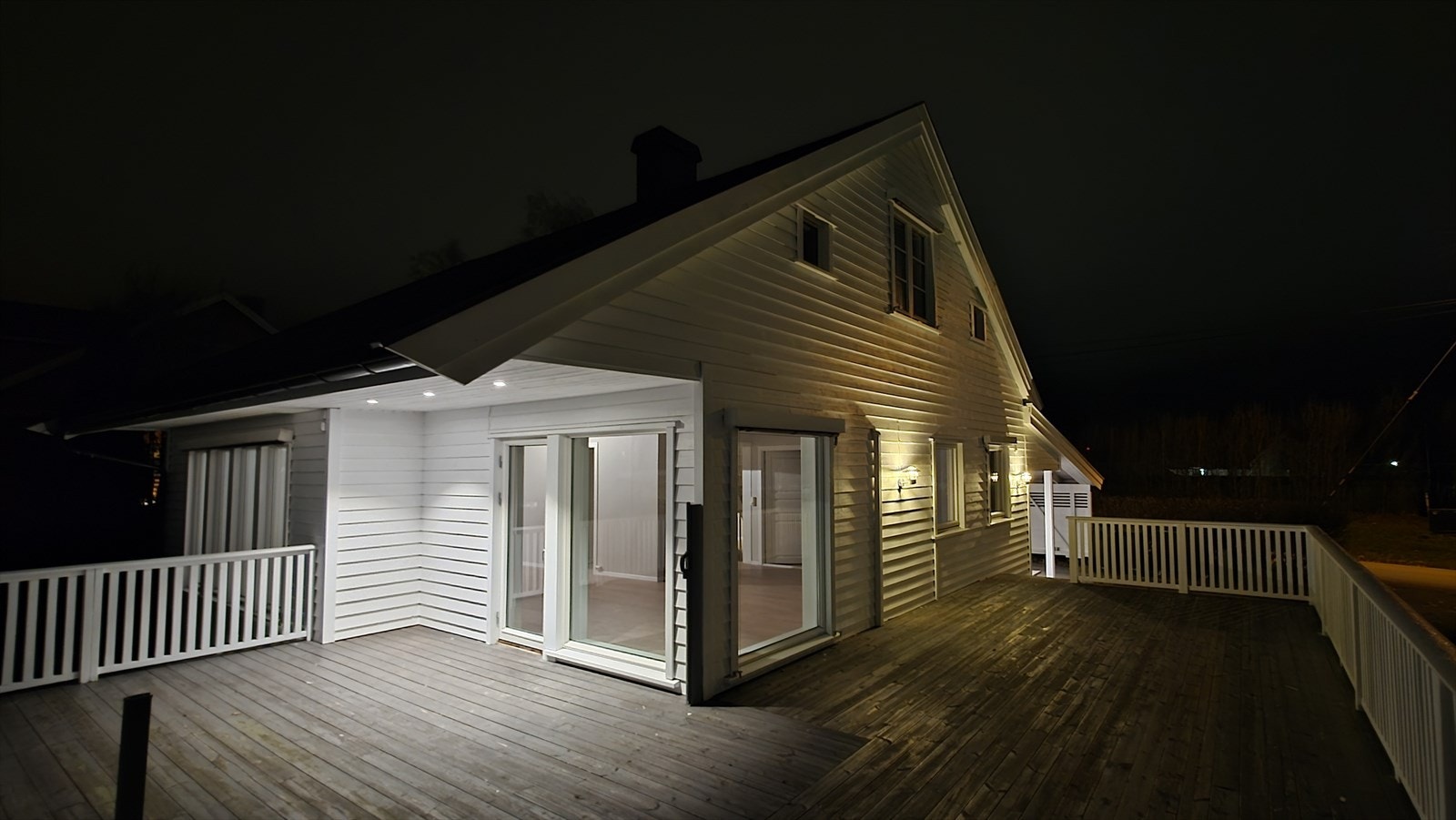 Flott kveldsstemning. Galleribilde