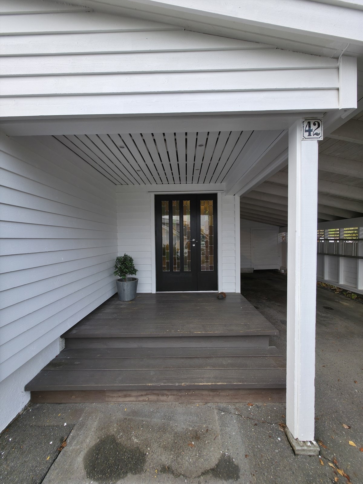 Hyggelig inngangsparti. Galleribilde