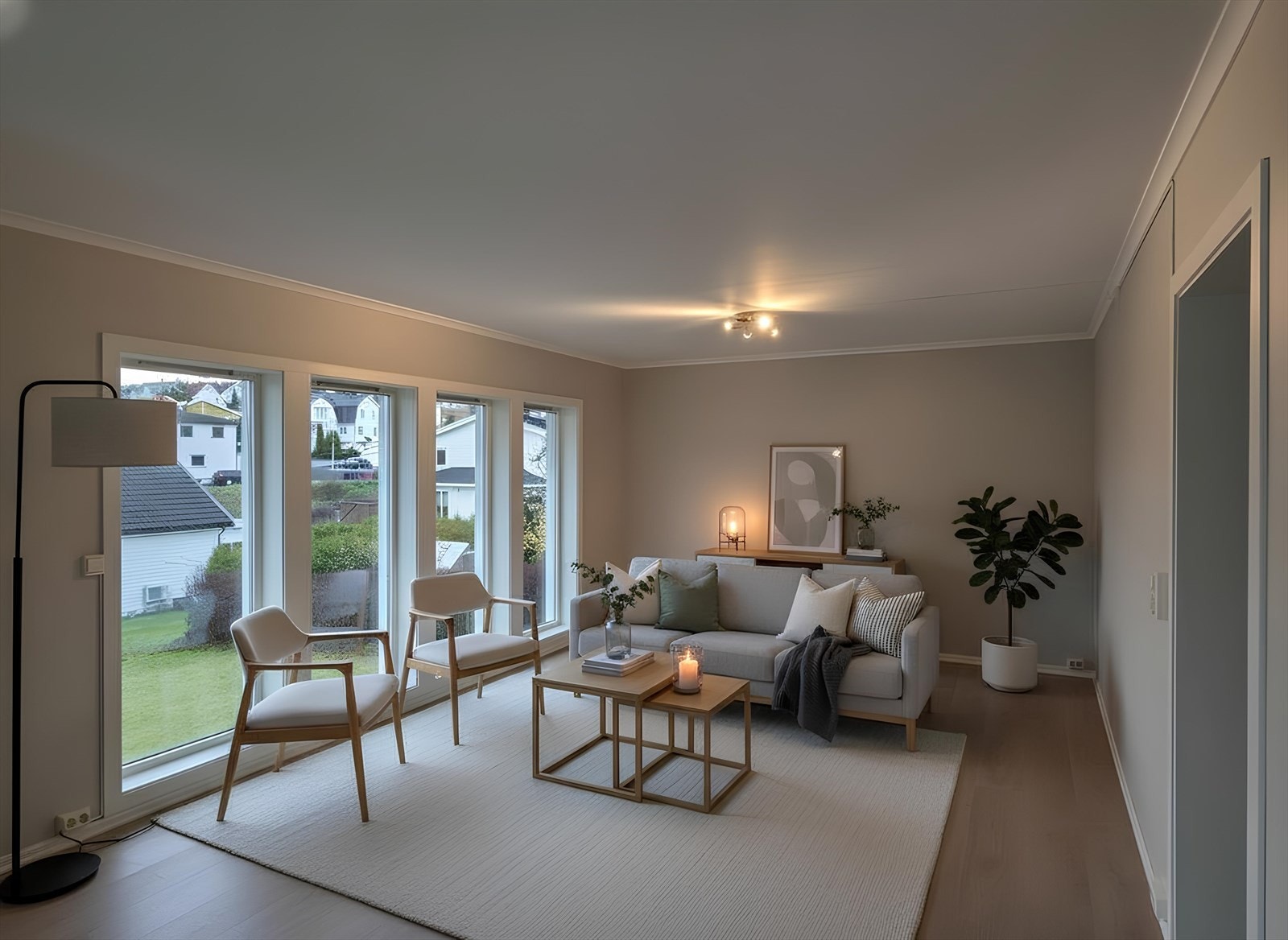 Godt med dagslys inn. Galleribilde