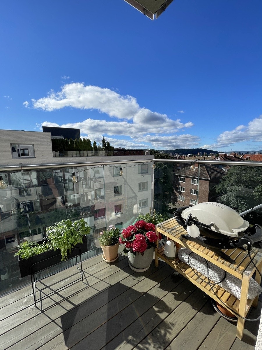 Utsikt, balkong Galleribilde