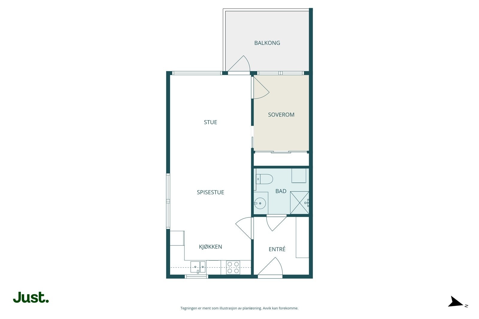 Planskisse. Galleribilde