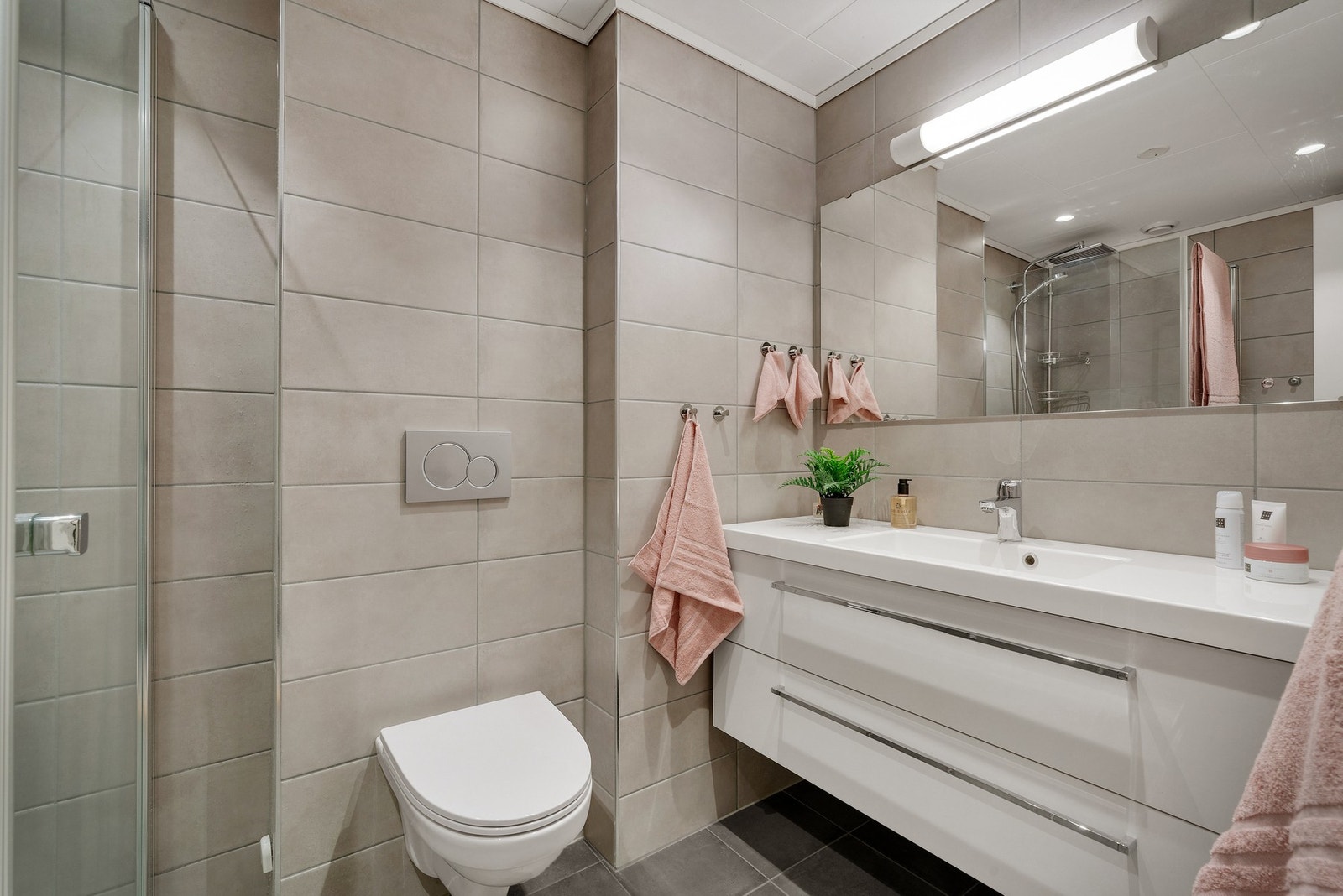 Badet ble oppgradert i 2018 i regi av borettslaget Galleribilde