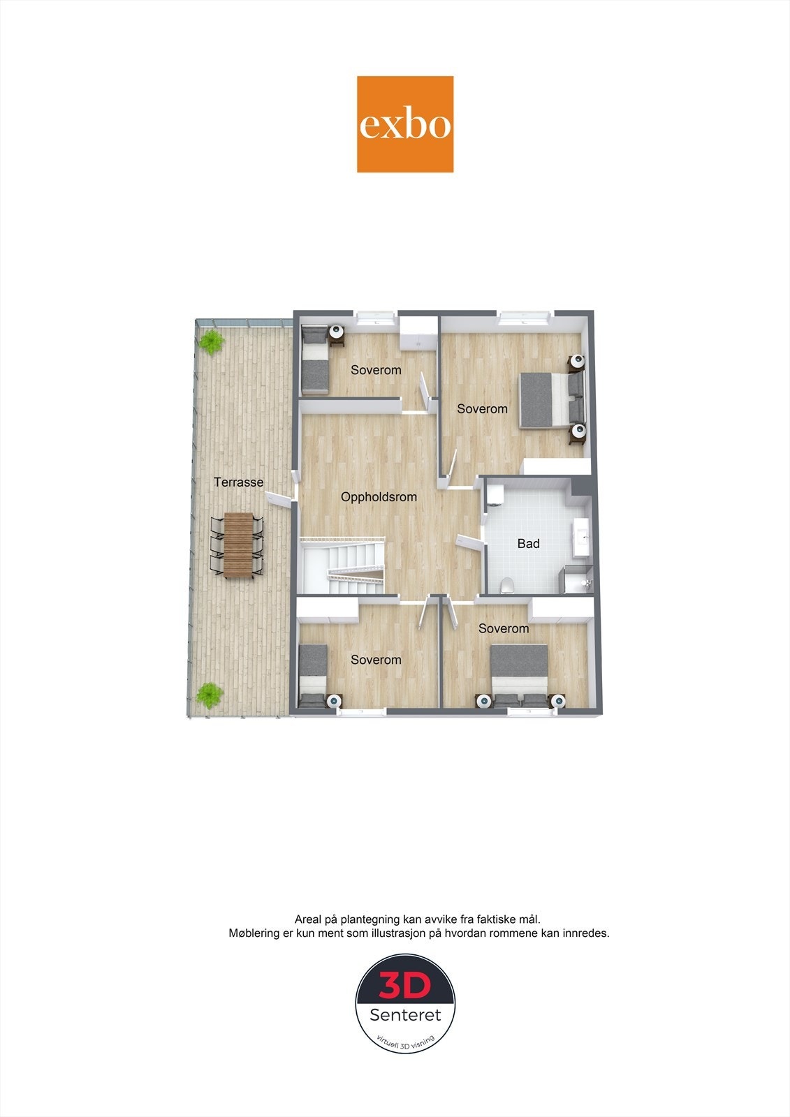 Plantegning 2. etasje. Galleribilde