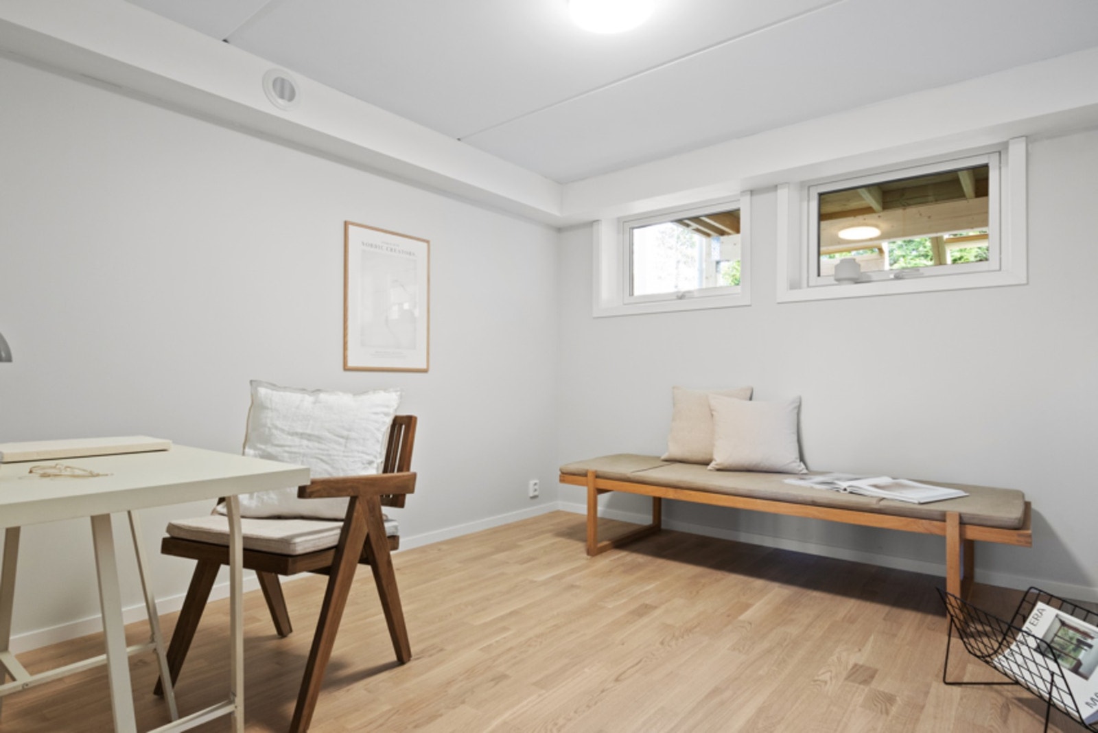 I underetasjen er det to store boder. Galleribilde