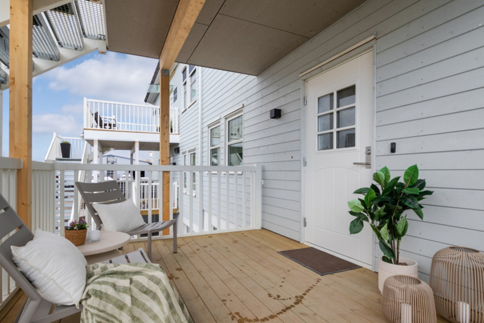 Hyggelig inngangsparti. Galleribilde