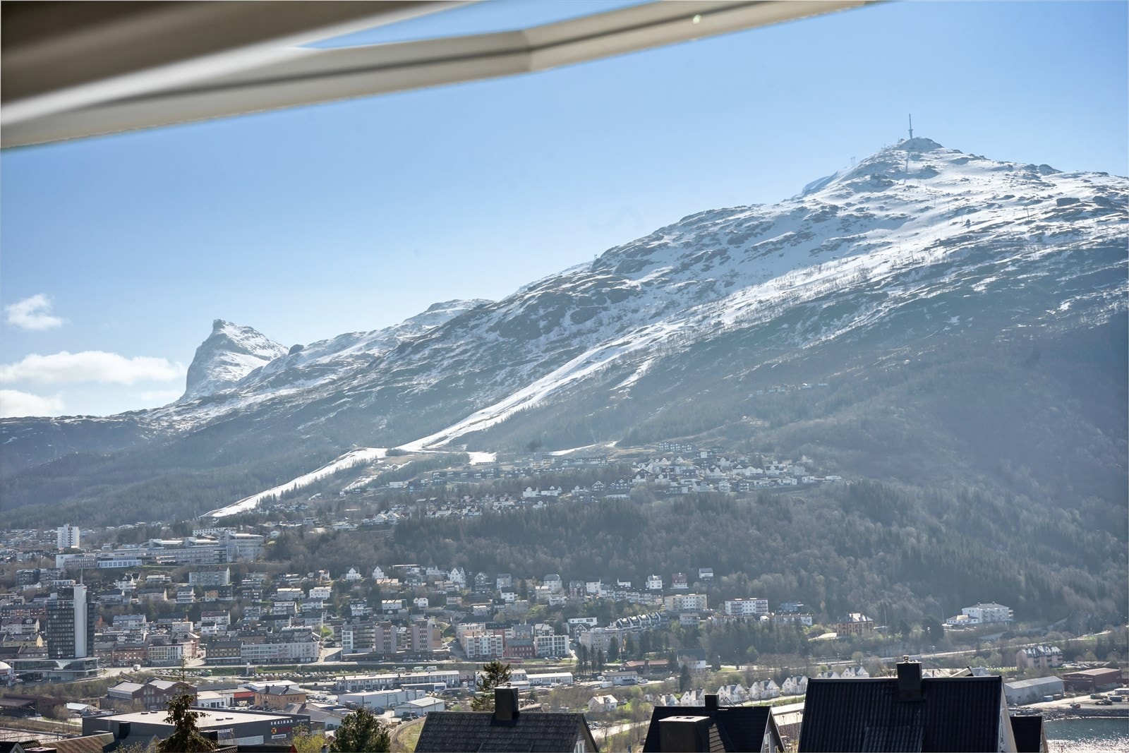 Utsikt fra soverom 1 Galleribilde