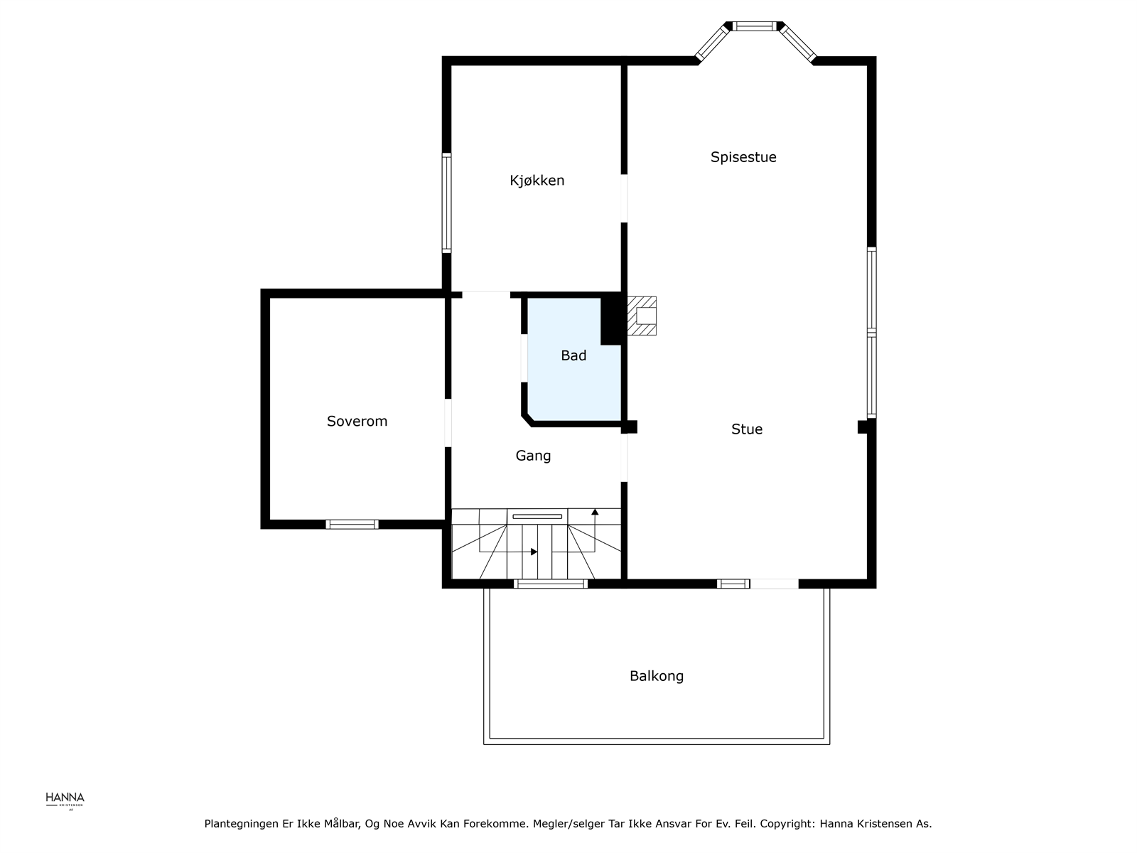Plantegning 2. etasje Galleribilde