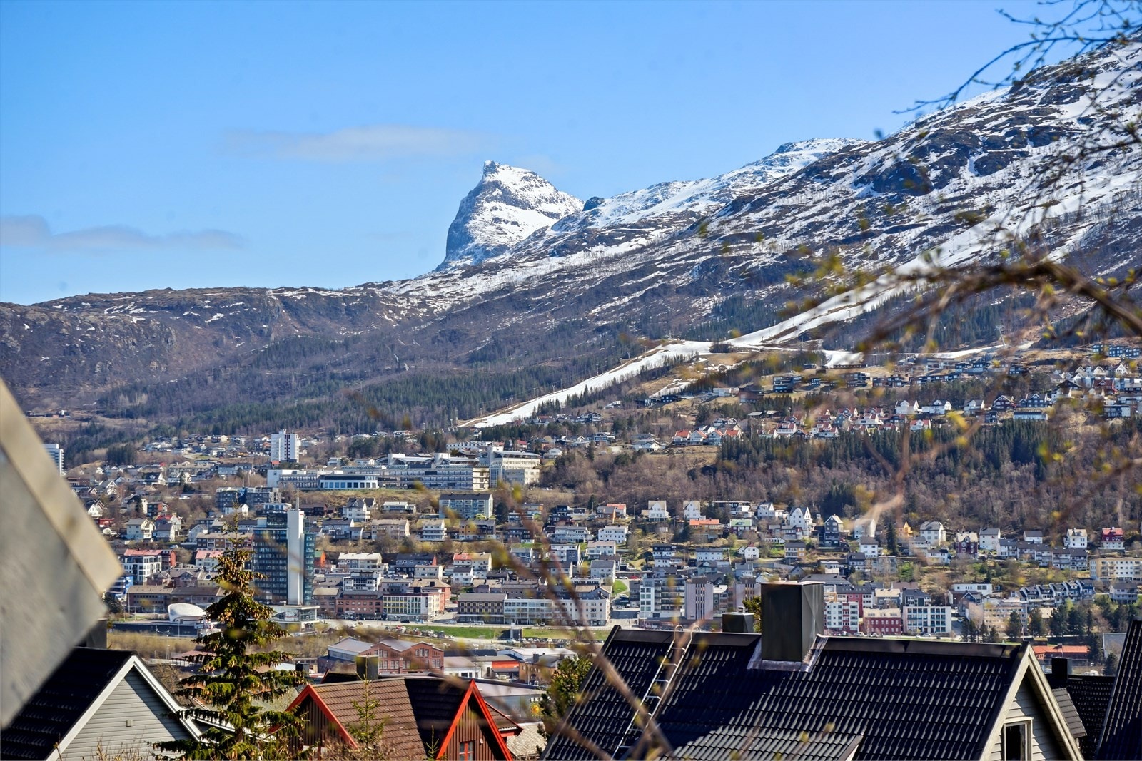 Utsikt fra veranda Galleribilde