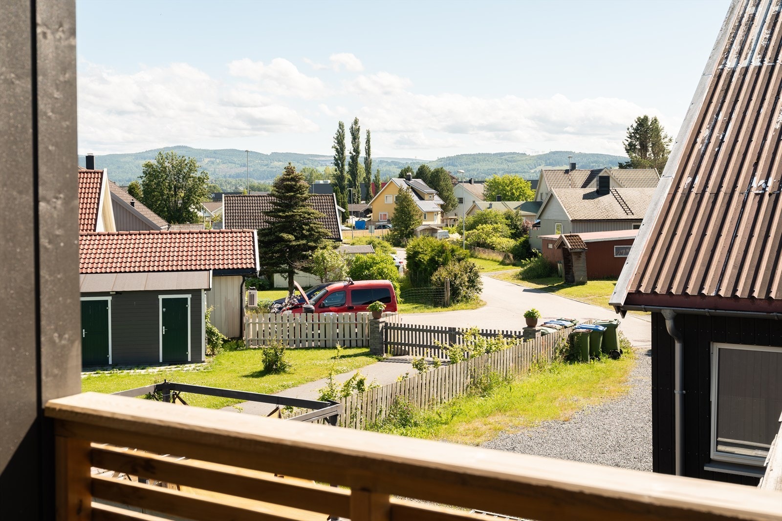 Her har du en fin utsikt, uten sjenerende innsyn. Galleribilde