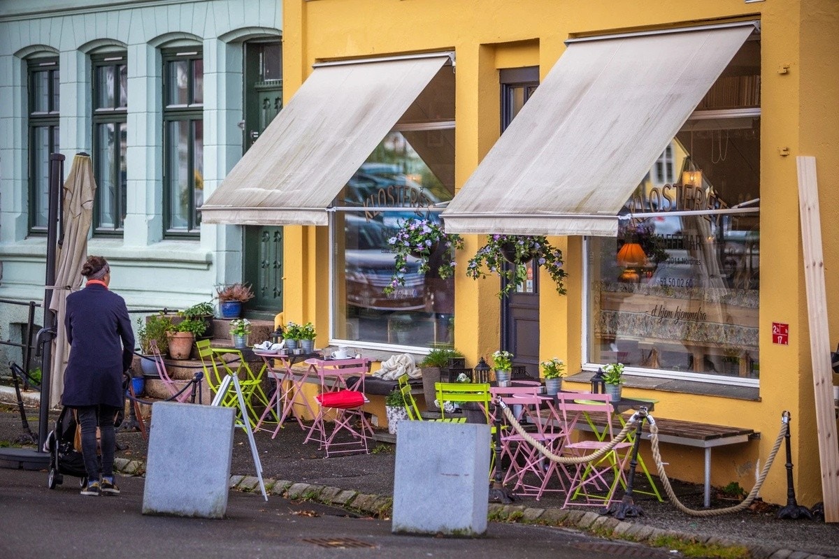 Cafe i nærområdet Galleribilde