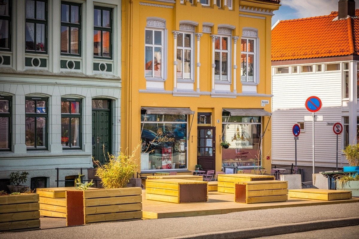 Cafe i nærområdet Galleribilde