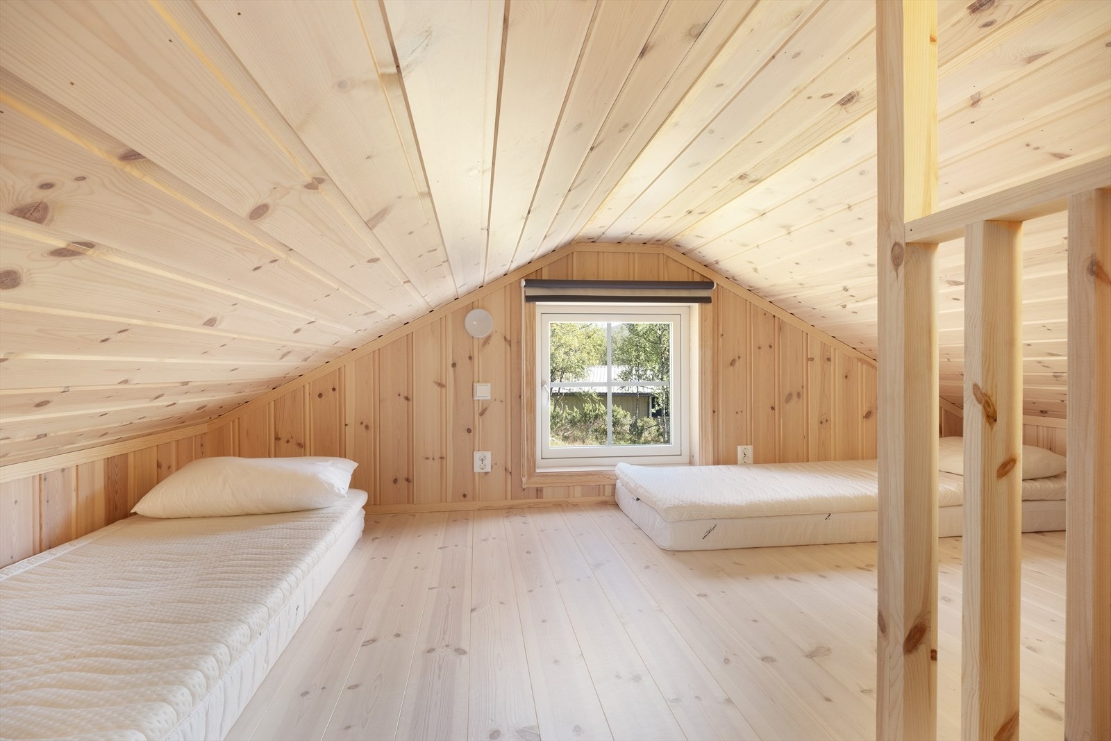 Triveleg hems som i dag vert nytta til ekstra soveplassar. Galleribilde