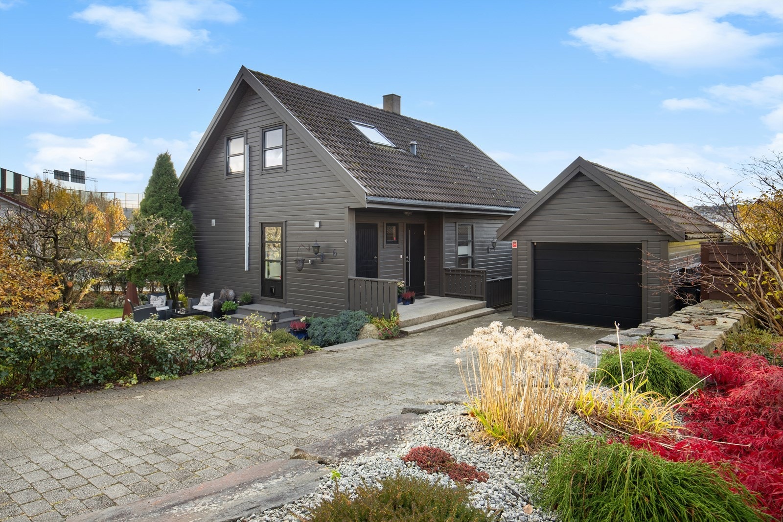 Fasade og gårdsrom Galleribilde