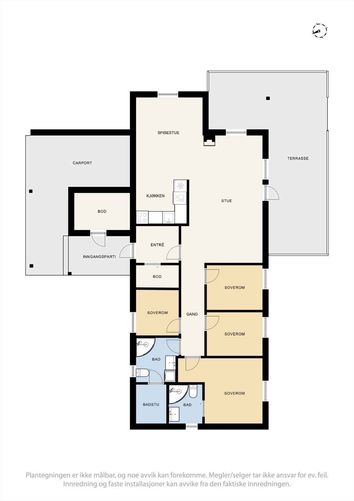 Plantegning. Galleribilde