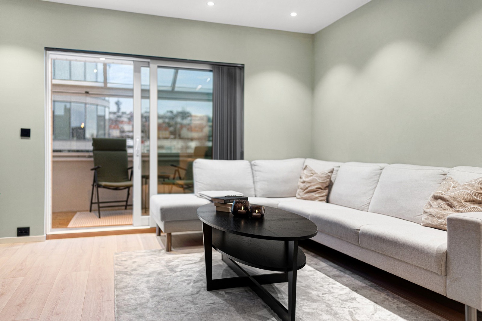 Leiligheten har et bruksareal på 71 kvadratmeter. Galleribilde