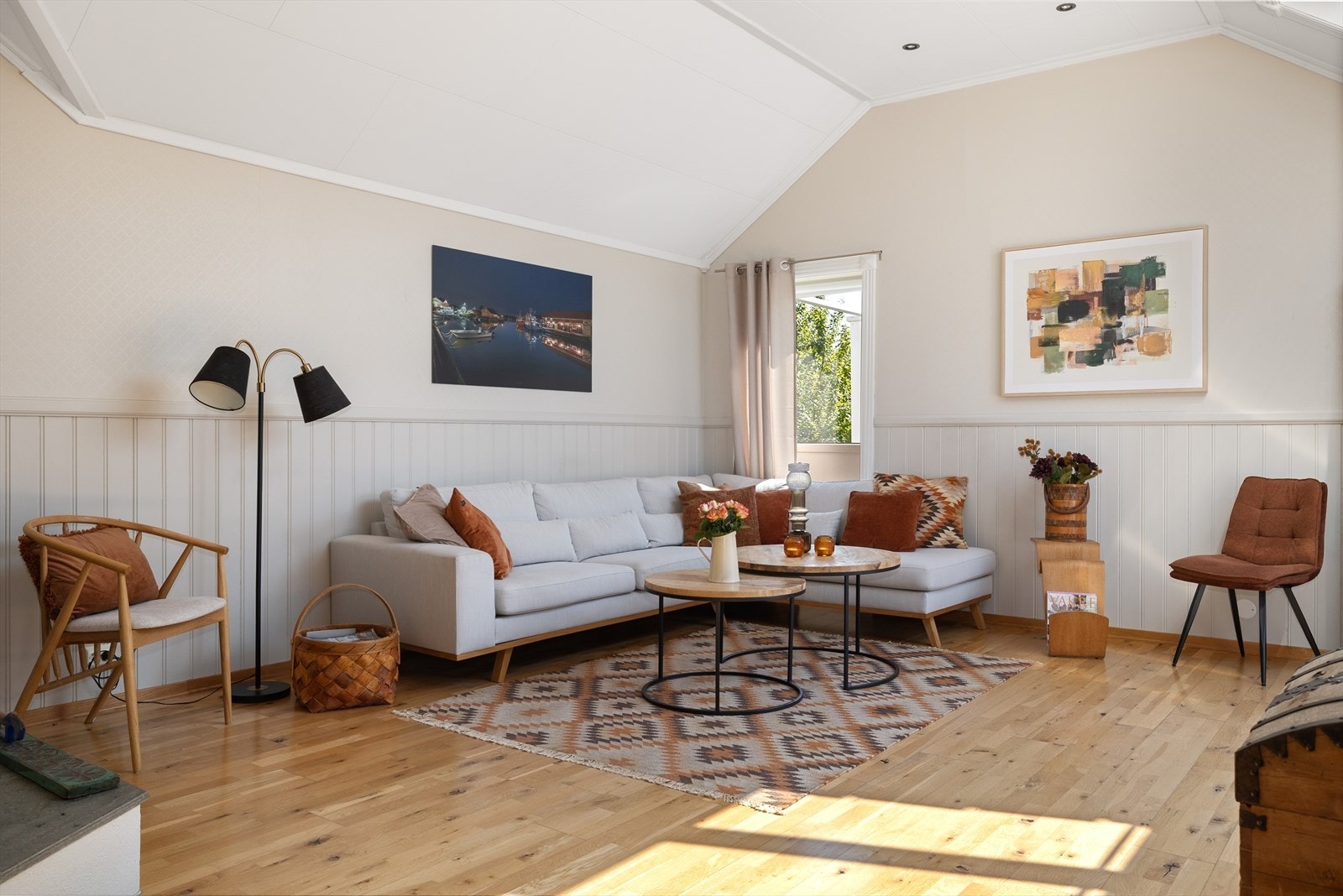 Romslig stue Galleribilde