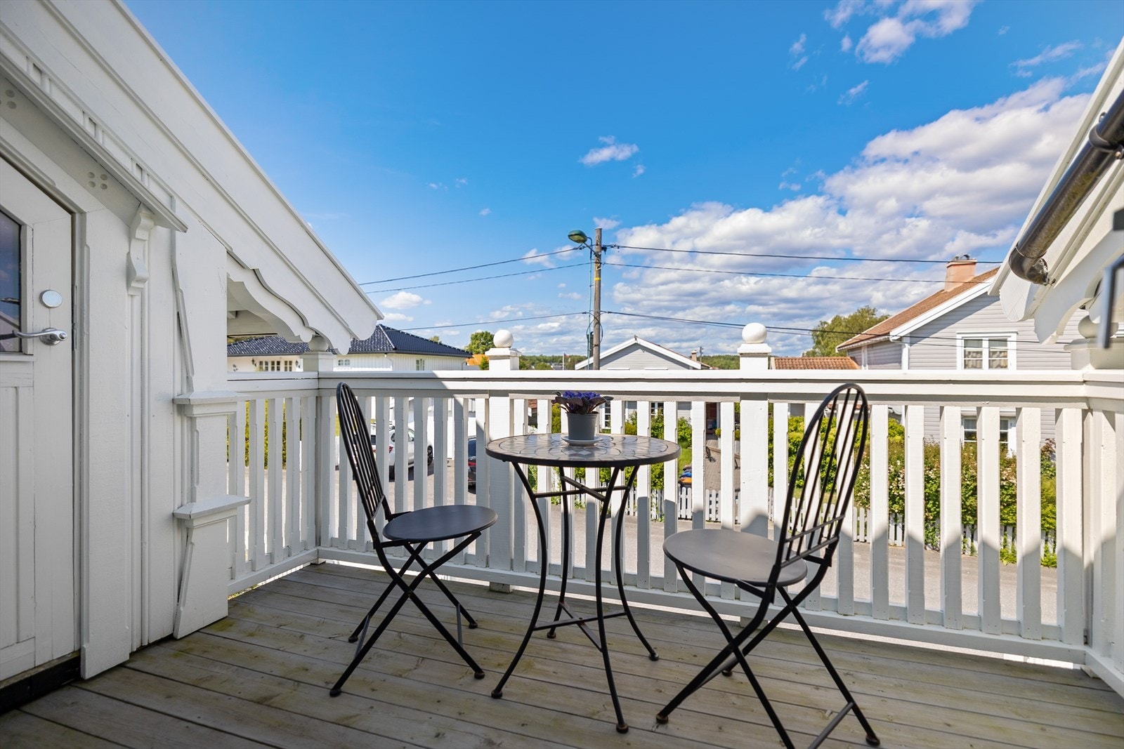 Balkong ut fra kjøkkenet Galleribilde