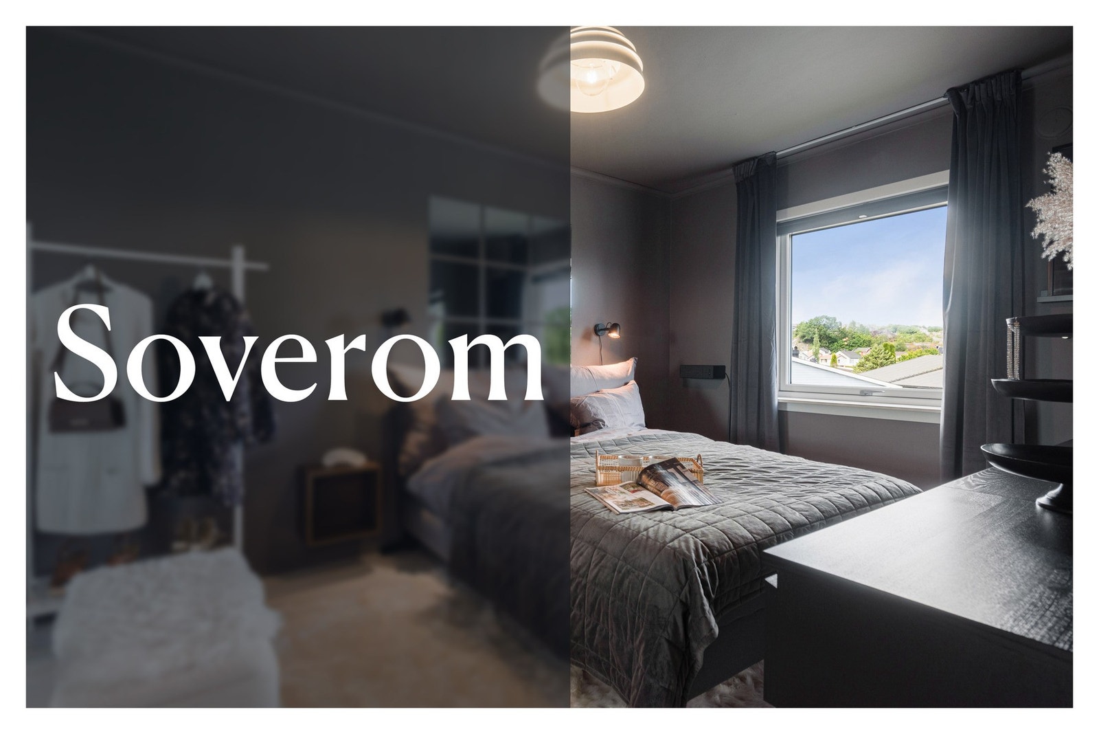 Boligen har to soverom Galleribilde