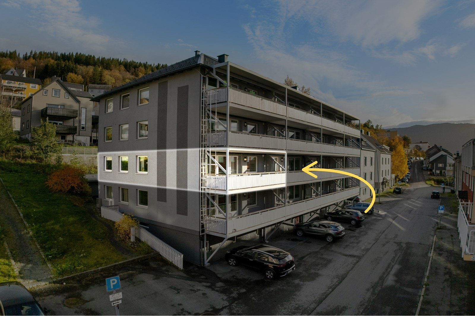 Velkommen til Dronningens gate 12B! - Foto: Hanna Linnea Kristensen Galleribilde